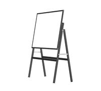 Vivol Tableau blanc magnétique sur support noir (150 x 120 cm)