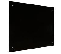 Vivol Tableau en verre - magnétique - Noir 45x60cm