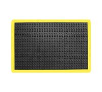 Vivol Tapis anti-fatigue 90 x 120 cm - Couleur de signal - Tapis pour la sécurité et l'ergonomie sur le poste de travail debout