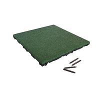 Vivol Tapis de protection de sol anti-chute avec système d'emboîtement - 50 x 50 cm - Tapis de protection de sol de qualité certifiée TÜV pour aire de jeux, crèche, école, fitness et crossfit