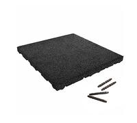 Vivol Tapis de protection de sol anti-chute avec système d'emboîtement - 50 x 50 cm - Tapis de protection de sol de qualité certifiée TÜV pour aire de jeux, crèche, école, fitness et crossfit