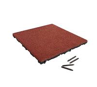 Vivol Tapis de protection de sol anti-chute avec système d'emboîtement - 50 x 50 cm - Tapis de protection de sol de qualité certifiée TÜV pour aire de jeux, crèche, école, fitness et crossfit