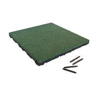 Vivol Tapis de protection de sol anti-chute avec système d'emboîtement - 50 x 50 cm - Tapis de protection de sol de qualité certifiée TÜV pour aire de jeux, crèche, école, fitness et crossfit