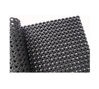 Vivol Tapis en Caoutchouc Robuste avec Anneaux de Drainage - 100 x 150 cm - 23 mm - Heavy Duty - avec Trous de Drainage - Convient pour Plusieurs substrats à l'intérieur et à l'extérieur