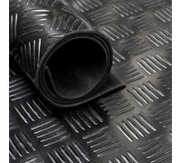 Tapis caoutchouc larmé type checker 3 mm - largeur 160 cm (par mètre linéaire)