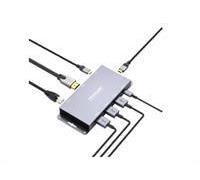 Vivolink bundle VISIOPACK5+10 - Hub de salle - USB-C de 5m - charge 100W - câble caméra 10m - câble HDMI 10m