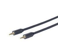 VivoLink - Câble audio - mini-phone stereo 3.5 mm mâle pour mini-phone stereo 3.5 mm mâle - 20 m - double blindage - noir