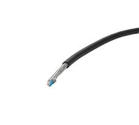 Vivolink Câble microphone professionnel XLR double paire blindé cuivre, 100 mètres, noir, diamètre 6 mm