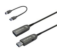 Vivolink Câble USB 3.0 à fibre optique 10 m USB-A mâle vers USB-A femelle