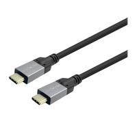 - Câble USB - 24 pin USB-C (M) pour 24 pin USB-C (M) - USB 3.2 Gen 1 - 5 - 20 V - 5 A - 2 m - Alimentation USB (100 W), prise en charge UHD 4K60Hz -