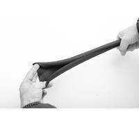 Vivolink Gaine de gestion de câbles flexible ø38mm noire