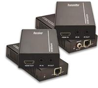 VivoLink Émetteur/récepteur HDMI VL120007 – HDBaseT 4K 70 m – IR bidirectionnel & CEC – Noir