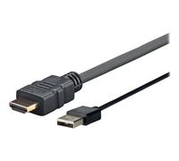 VivoLink Pro - Câble adaptateur - USB mâle pour HDMI mâle - 1 m - support 4K