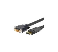 VivoLink Pro Câble DisplayPort DisplayPort (M) pour DVI-D (M) 7.5 m verrouillé, vis moletées