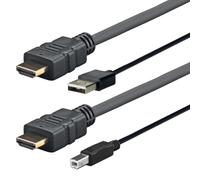 VivoLink Pro Câble HDMI HDMI - USB USB, HDMI (M) pour USB type B, HDMI (M) 4 m support 4K