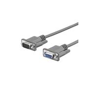 Vivolink pro rs232 cable m - f 3 m d-sub 9 m - d-sub 9 f., prors3 (d-sub 9 m - d-sub 9 f. high flexible jacket. gold plated conn