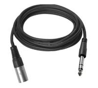 Vivolink PROAUDXLRJACKS1 câble audio 1 m XLR 6,35 mm Noir