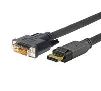 Vivolink PRODPDVI2 câble vidéo et adaptateur 2 m DisplayPort DVI-D Noir