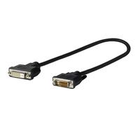 VivoLink Câble DVI-D prodviadapdvi 0,20 m Dual-Link 2560×1600 Triple blindage Mâle/Femelle Noir