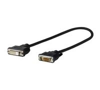 VivoLink Câble DVI-D prodviadapdvi 0,20 m Dual-Link 2560×1600 Triple blindage Mâle/Femelle Noir