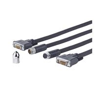 Vivolink PRODVICW10 câble DVI 10 m DVI-D Noir