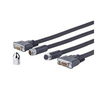 Vivolink PRODVICW10 câble DVI 10 m DVI-D Noir