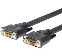 VivoLink prodvihd0.5 0.5 m DVI-D DVI-D Noir Câble DVI - Câbles DVI (0,5 m, DVI-D, DVI-D, Mâle/Mâle, Noir)
