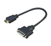 Vivolink PROHDMIADAPDVI câble vidéo et adaptateur 0,2 m HDMI Type A (Standard) DVI-D Noir