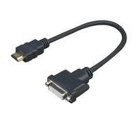 Vivolink PROHDMIADAPDVI câble vidéo et adaptateur 0,2 m HDMI Type A (Standard) DVI-D Noir