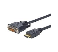 Vivolink PROHDMIDVI15 câble vidéo et adaptateur 15 m HDMI Type A (Standard) DVI-D Noir