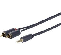 Vivolink PROMJRCA0.5 câble audio 0,5 m 3,5mm 2 x RCA Noir