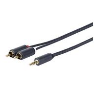Vivolink Promjrca2 Cable De Audio 2 M 3.5mm 2 X Rca Noir