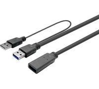 Vivolink PROUSB3AAF15C Câble USB 15 m USB 3.2 Gen 1 (3.1 Gen 1) USB A Noir (PROUSB3AAF15C)