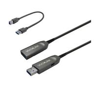Vivolink PROUSB3AAF20 câble USB USB 3.2 Gen 1 (3.1 Gen 1) 20 m USB A Noir