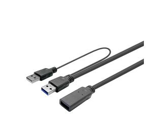 Vivolink PROUSB3AAF5C câble USB USB 3.2 Gen 1 (3.1 Gen 1) 5 m USB A Noir