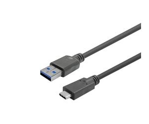 Vivolink PROUSBCAMM1 câble USB USB 3.2 Gen 1 (3.1 Gen 1) 1 m USB C USB A Noir