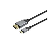 Vivolink PROUSBCHDMIMM2 changeur de genre de câble USB C Noir