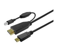 Vivolink PROUSBCHDMIUSBB7.5 câble USB USB 3.2 Gen 1 (3.1 Gen 1) 7,5 m USB C Noir