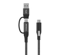 Vivolink PROUSBCMM1.5ADP câble USB USB 3.2 Gen 2 (3.1 Gen 2) 1,5 m USB C Noir