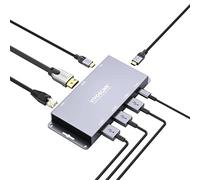 Vivolink VLUSBCHUB2 hub & concentrateur USB 3.2 Gen 2 (3.1 Gen 2) Type-C 10000 Mbit/s Gris