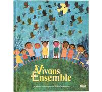 Vivons ensemble - Britta Teckentrup - Glénat Jeunesse - cartonné - Album jeunesse