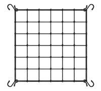 VIVOSUN Filet de treillis élastique avec 4 crochets pour plantes grimpantes, légumes, fruits et fleurs, 0,9 x 0,9 m