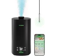 VIVOSUN Humidificateur D'Air pour Plantes 5L Humidificateur Intelligent Plantes, Aerostream H05 24DB Silencieux Brume Fraîche 360° 50H Remplissage Facile Ultrasons Conçu pour Tentes de Culture