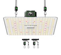 VIVOSUN Lampe de culture LED 100W, Lumière Led à Spectre Complet, Lumière pour Plantes à Luminosité Variable Intelligente et à PPFD Élevé pour Les Semis, Tente à Plantes