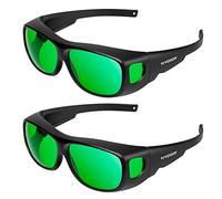 VIVOSUN Lot de 2 verres d'intérieur hydroponique LED pour salle de culture avec étui à lunettes