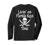Vivre à l'heure des Florida Keys | Pirate Skull Florida Keys Manche Longue