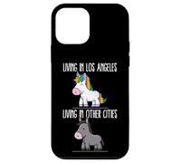 Vivre à Los Angeles Angeleno Pride California Unicorn Love Coque pour iPhone 12 Mini