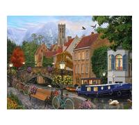 Vivre au Bord du Canal Jigsaw Puzzle 550 Pièces