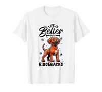 Vivre au mieux avec un Rhodesian Ridgeback T-Shirt