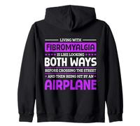 Vivre avec la fibromyalgie Fibro Warrior Sweat à Capuche